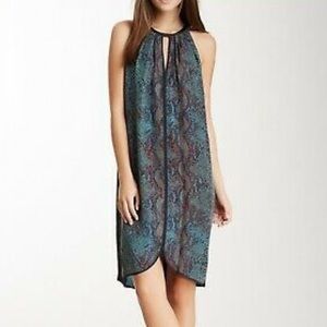 Rebecca Taylor Snake-print Shift Dress